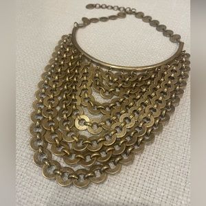 Stella & Dot Link Statement Chain Necklace